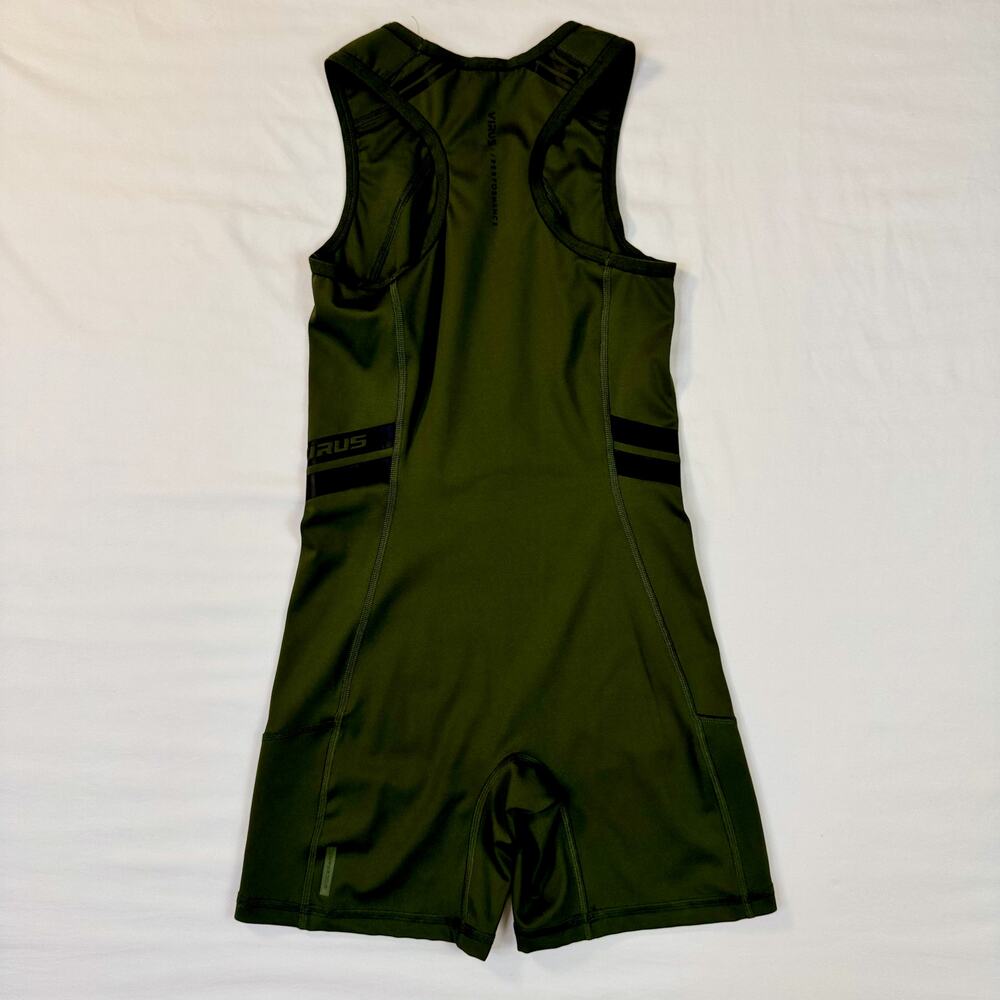 Virus Elevate V2 Singlet Wrestling Powerlifting Evergreen Green Women's XS - Picture 4 of 13